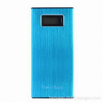 8,800mAh Power Bank, Metal Material, Five Colors Optional, Four 18650 Cores, LCD Digital Display